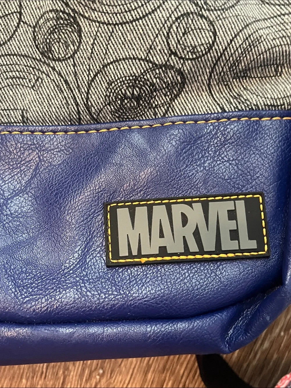 Marvel Eternals Blue, Gray & Orange Men's Backpack